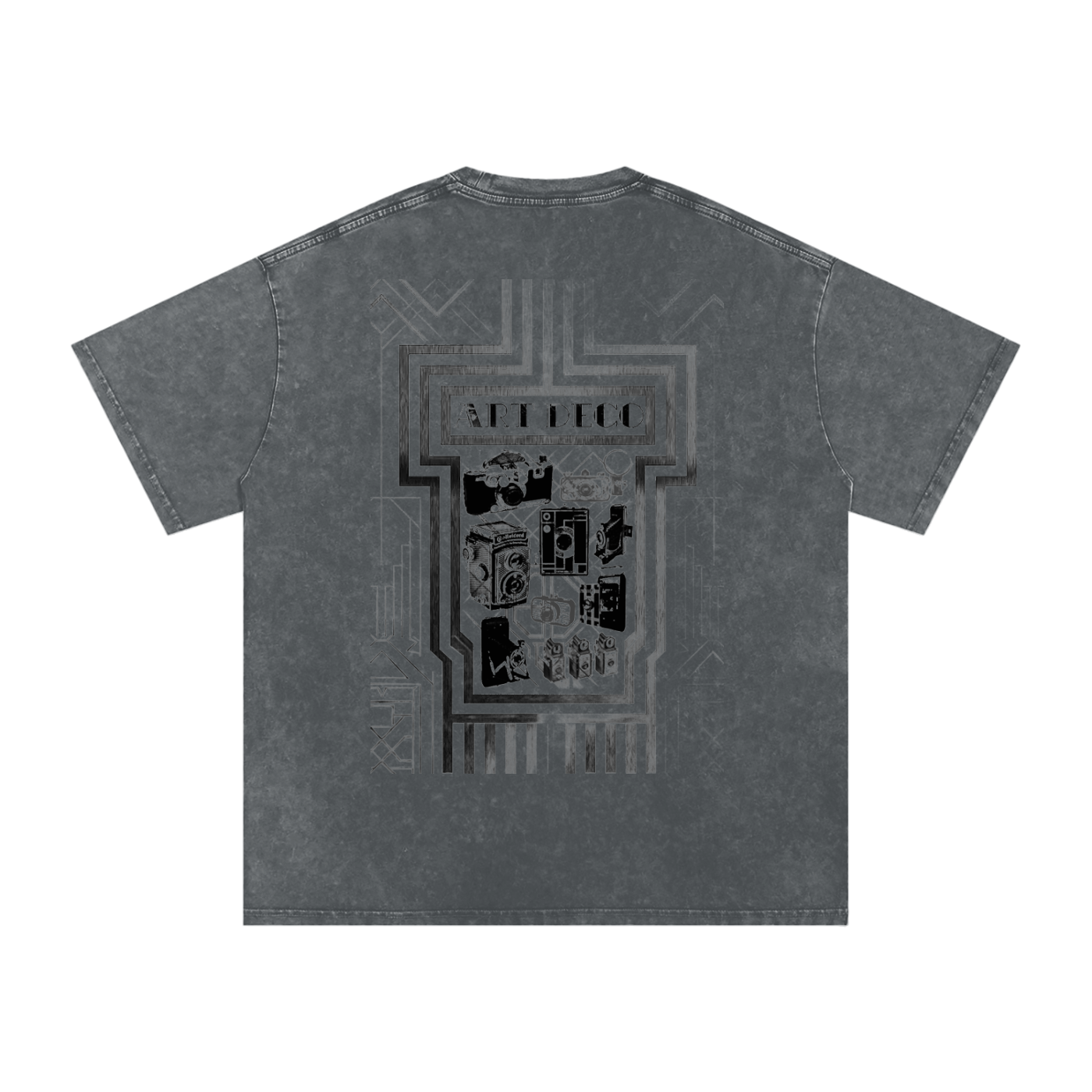 Acid Wash Oversize T-Shirt - 250 GSM