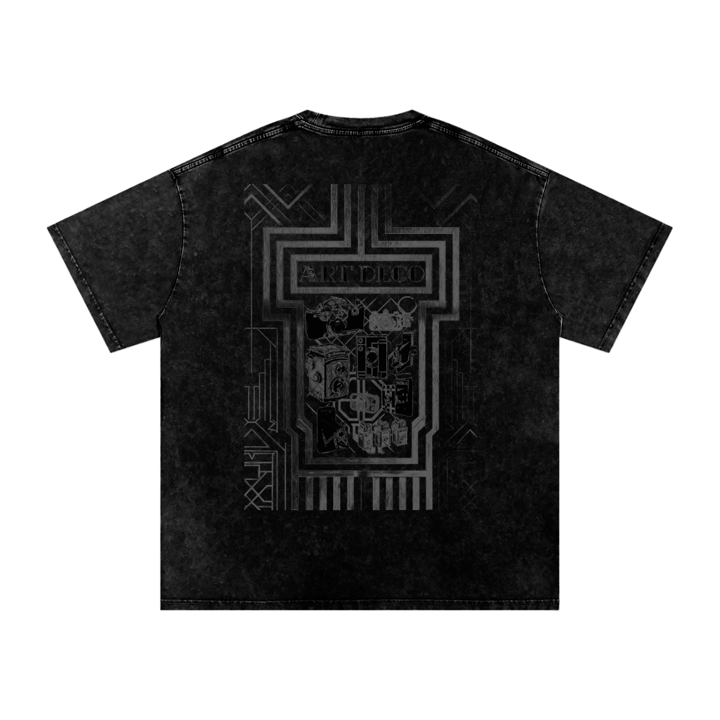 Acid Wash Oversize T-Shirt - 250 GSM