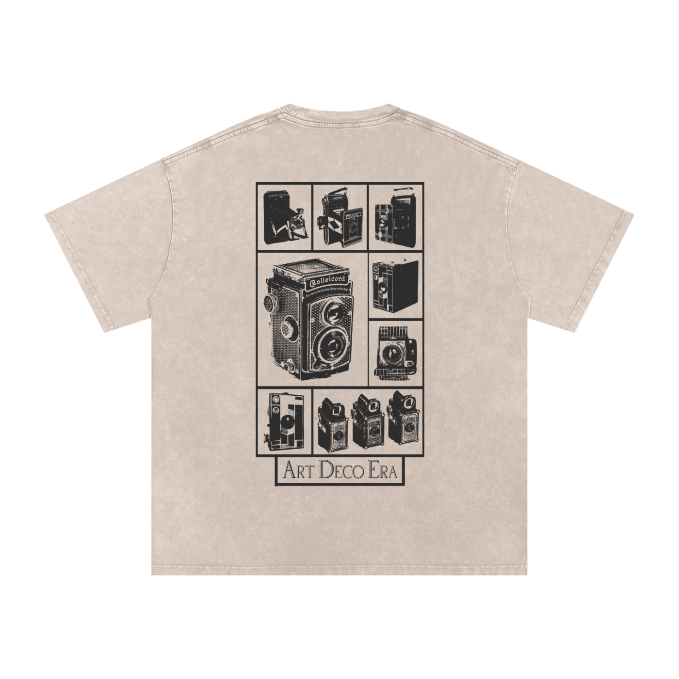 Acid Wash Oversize T-Shirt - 250 GSM