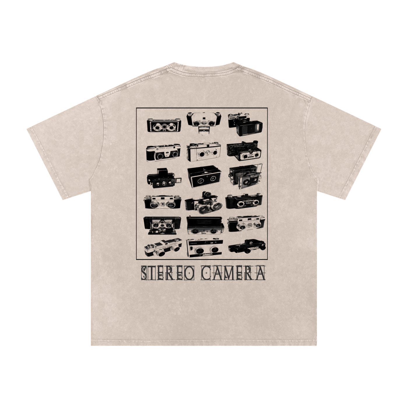 Acid Wash Oversize T-Shirt - 250 GSM