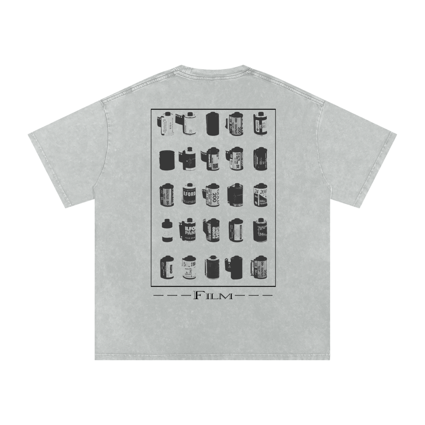 Acid Wash Oversize T-Shirt - 250 GSM