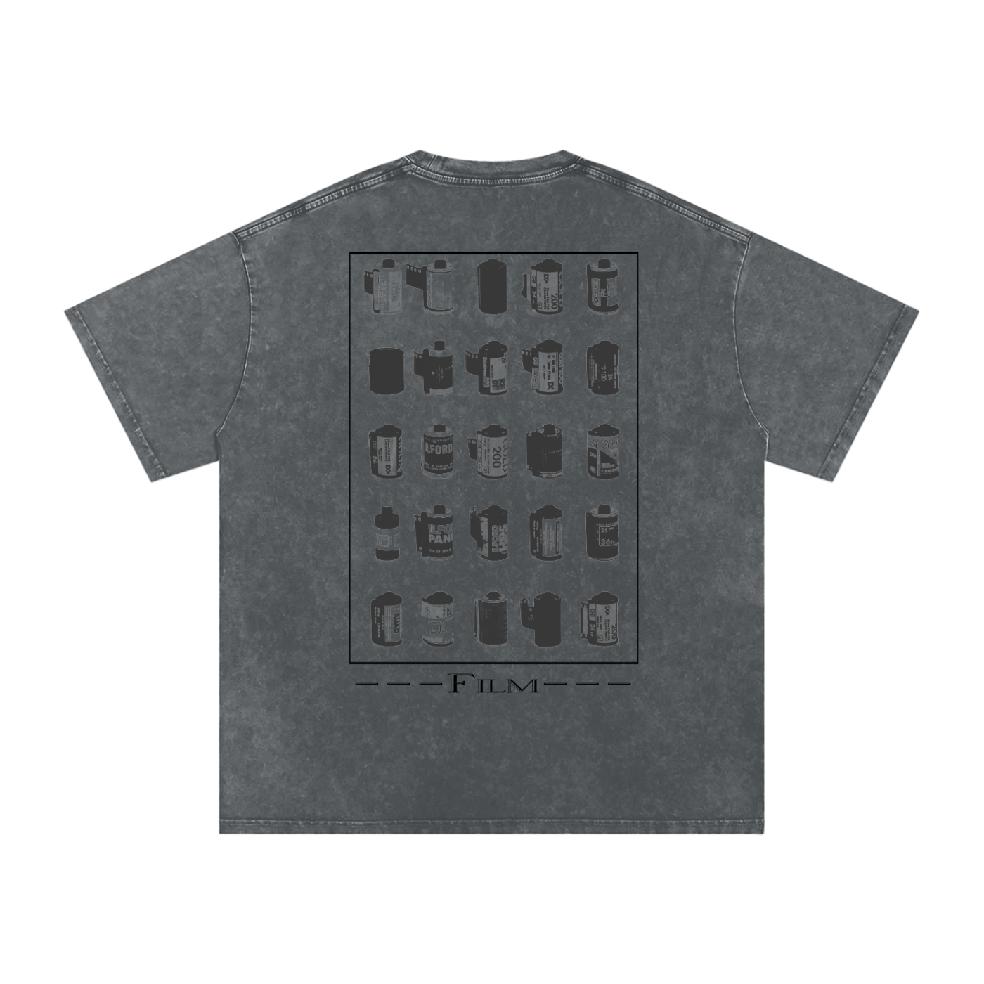 Acid Wash Oversize T-Shirt - 250 GSM