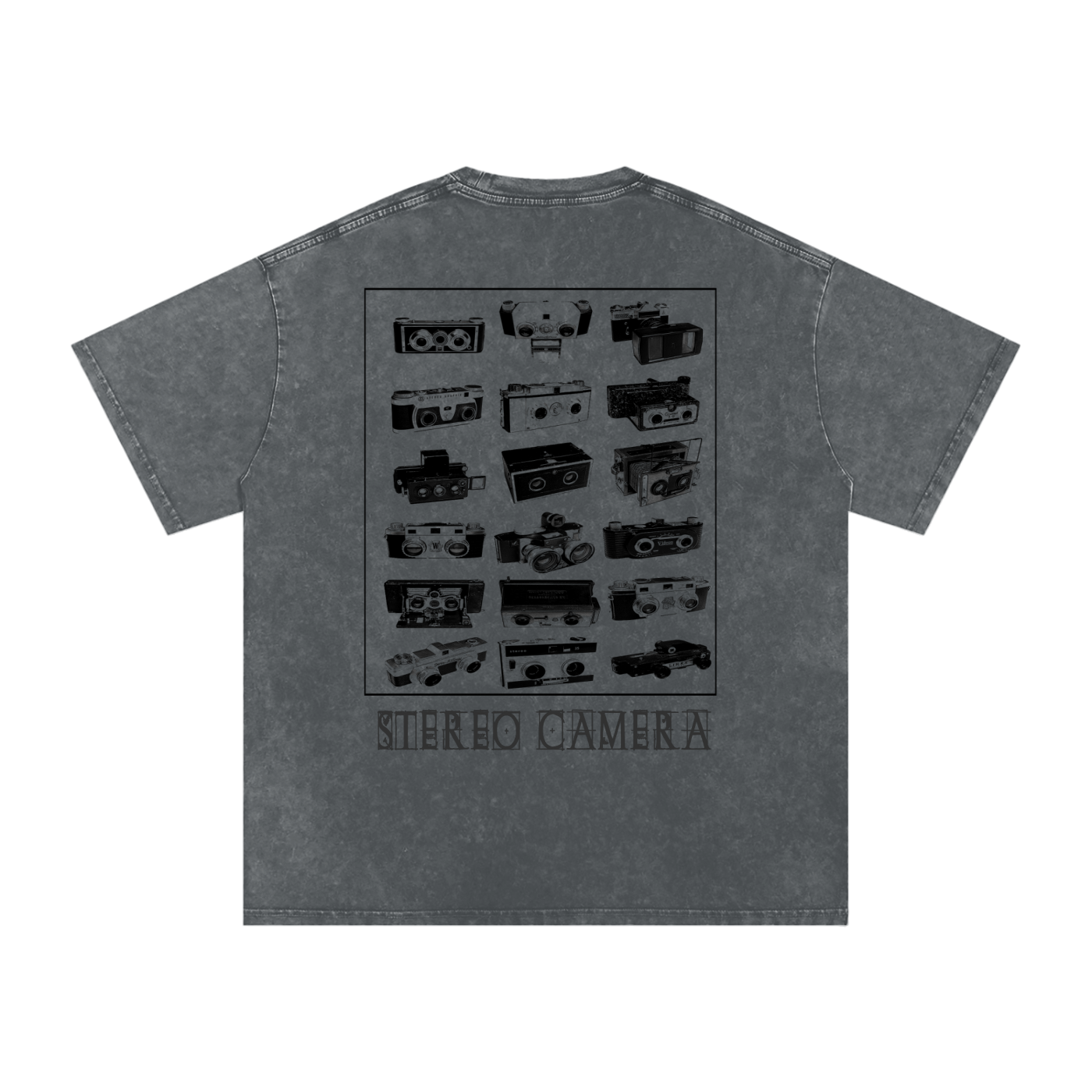 Acid Wash Oversize T-Shirt - 250 GSM