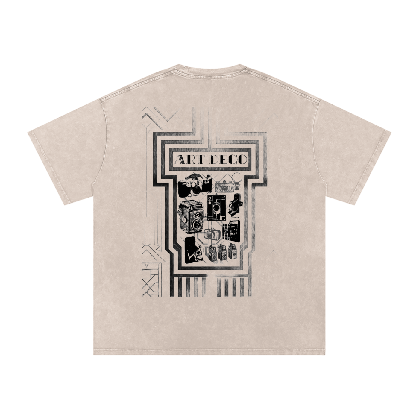 Acid Wash Oversize T-Shirt - 250 GSM