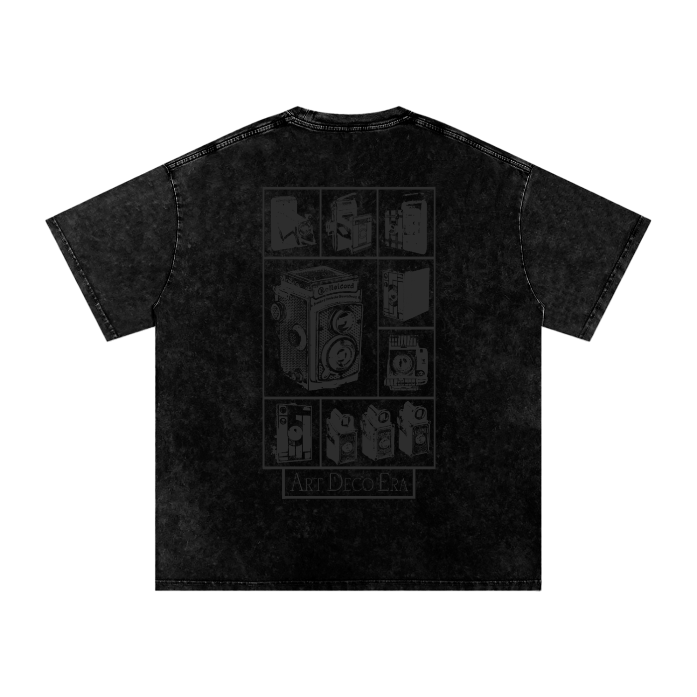 Acid Wash Oversize T-Shirt - 250 GSM