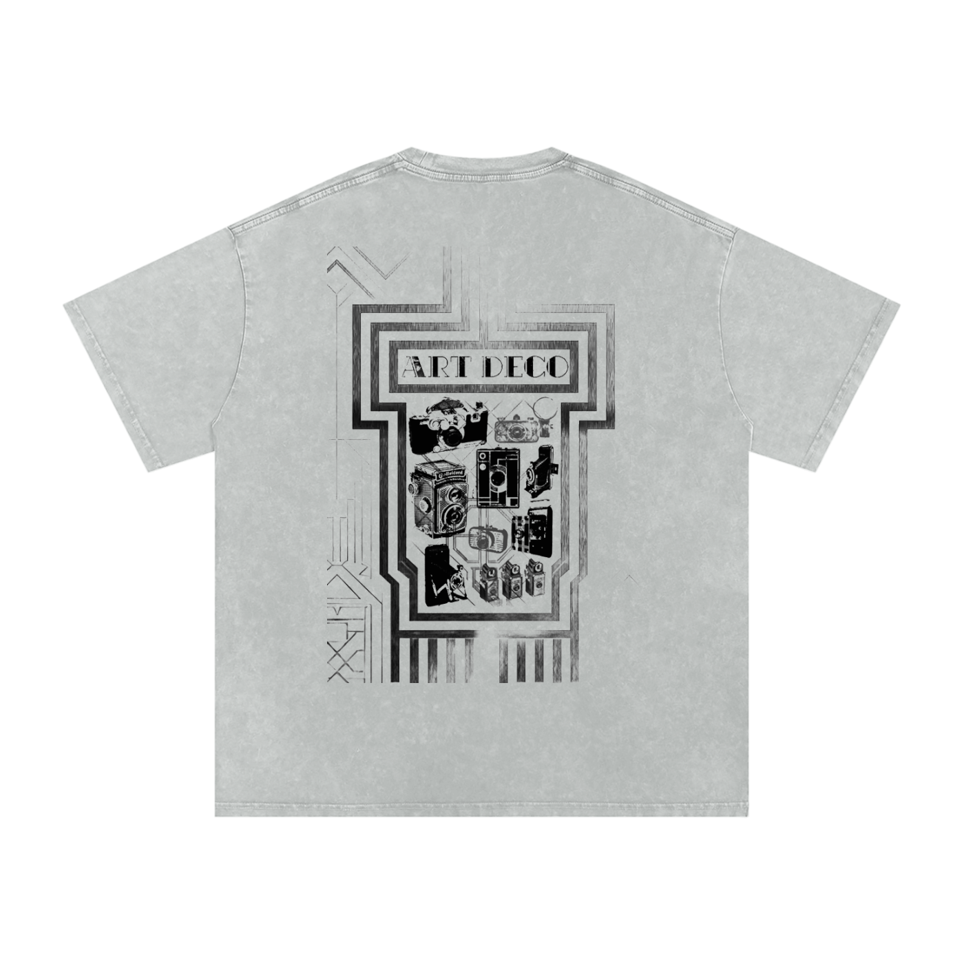 Acid Wash Oversize T-Shirt - 250 GSM