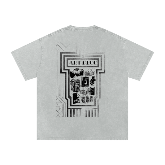 Acid Wash Oversize T-Shirt - 250 GSM