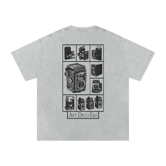Acid Wash Oversize T-Shirt - 250 GSM